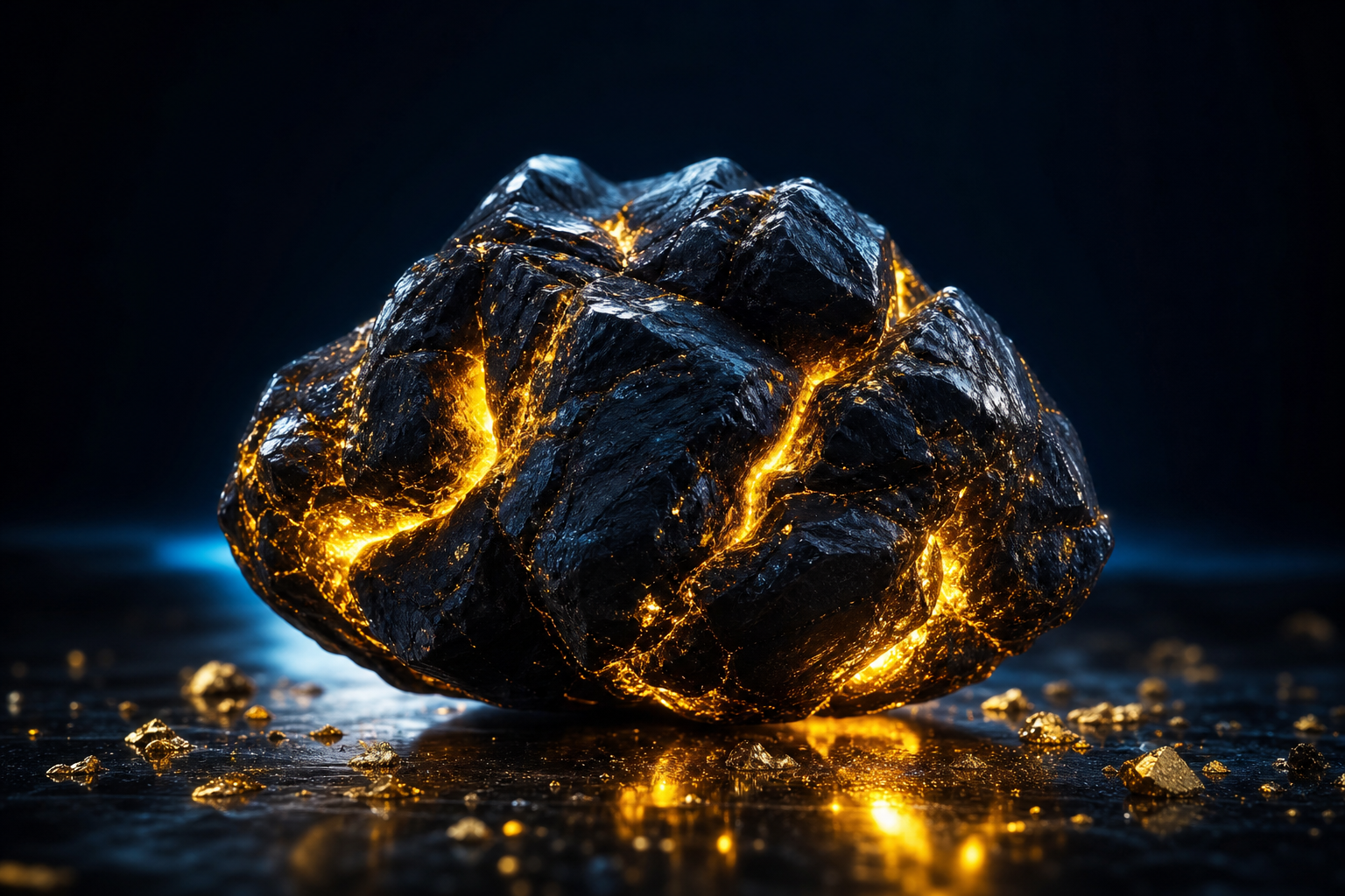 Black Gold Nugget